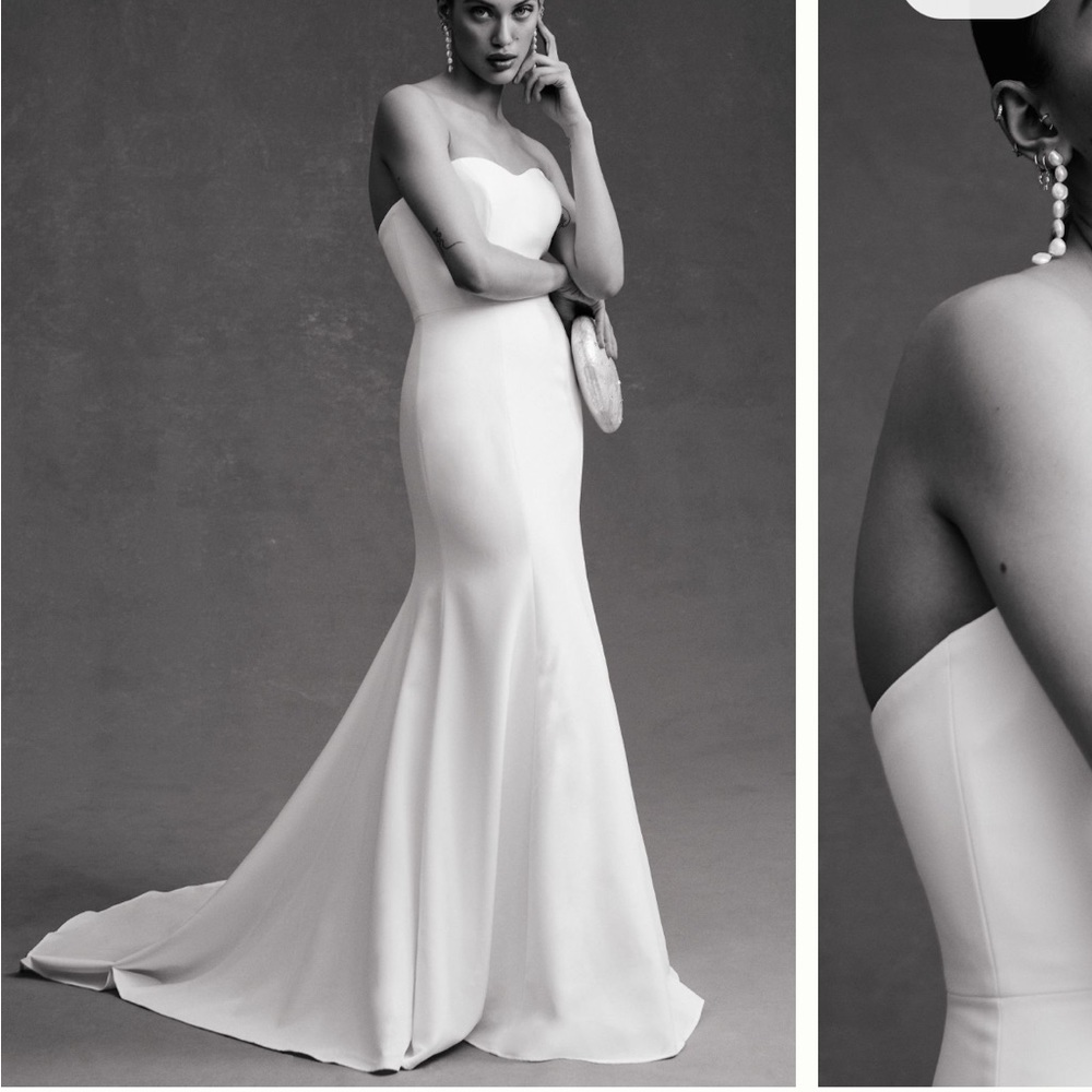 Jenny by Jenny Yoo Bennett Fit & Flare Sweetheart Wedding Gown - Picture 4 of 9